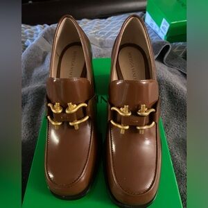 Bottega Veneta Brown Sugar Pump